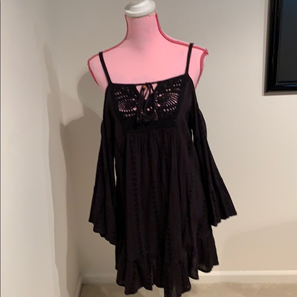 New cold shoulder dress